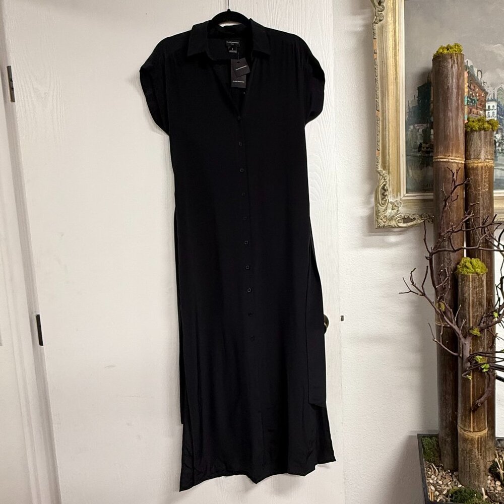 Club Monaco Women's Black Silk Dress Size 4